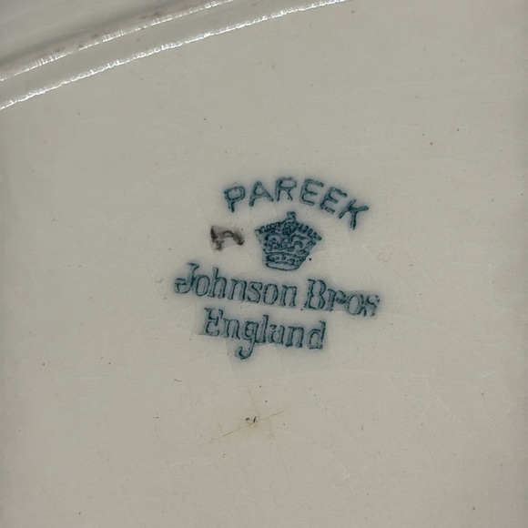 Art Deco Platter: 1920s Pareek, Johnson Bros. of England, AKA Grafton - Picture 6 of 8